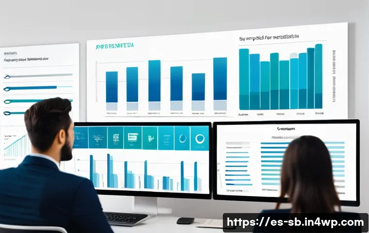연구 결과의 시각화 기법 - A clean and modern infographic illustrating the power of simple data visualizations, featuring a wel...