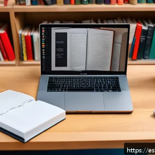 Home 17 연구 문서 작성 시 주의사항 - A professional academic workspace scene featuring a neatly organized desk with a laptop displaying a...